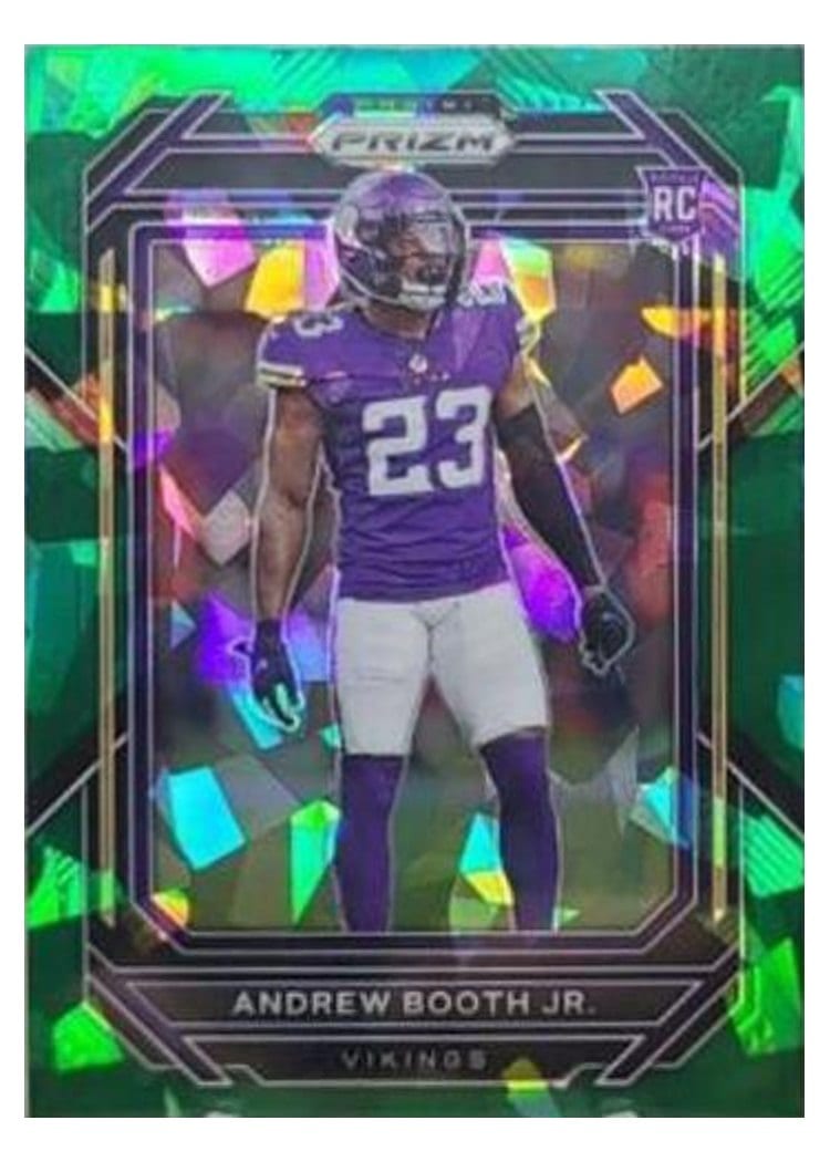 2022 Panini Prizm Base Set Andrew Booth Jr. #387 card