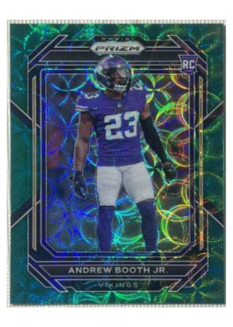 2022 Panini Prizm Base Set Andrew Booth Jr. #387 card