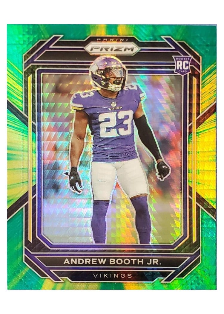 2022 Panini Prizm Base Set Andrew Booth Jr. #387 card