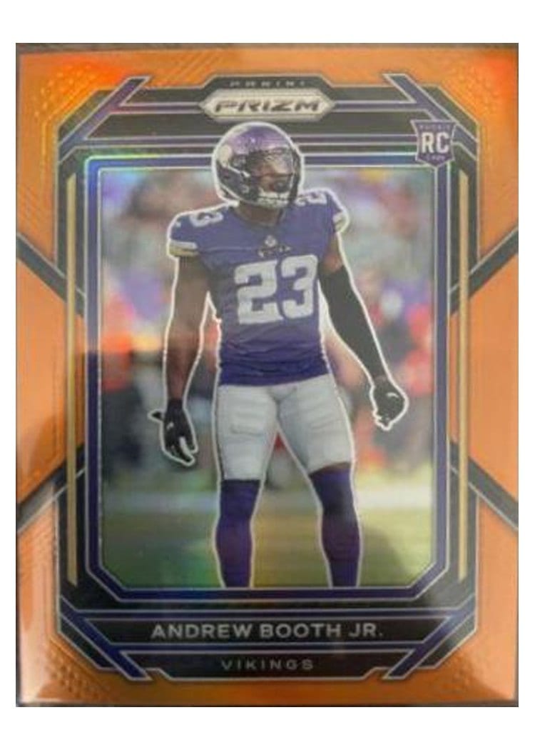 2022 Panini Prizm Base Set Andrew Booth Jr. #387 card