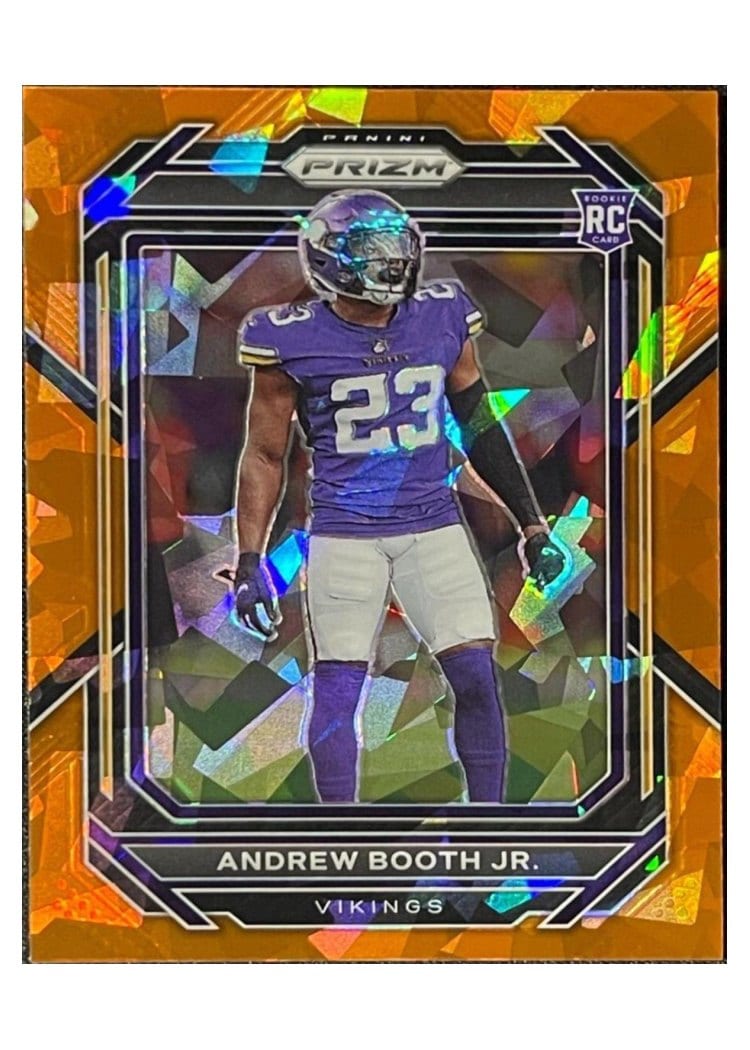 2022 Panini Prizm Base Set Andrew Booth Jr. #387 card