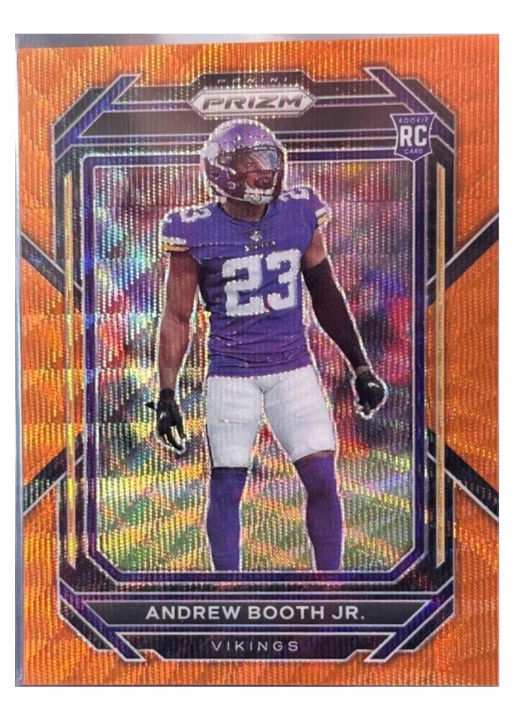 2022 Panini Prizm Base Set Andrew Booth Jr. #387 card