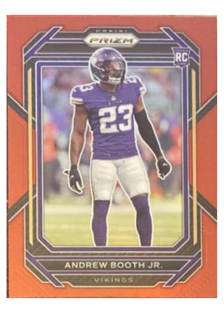 2022 Panini Prizm Base Set Andrew Booth Jr. #387 card