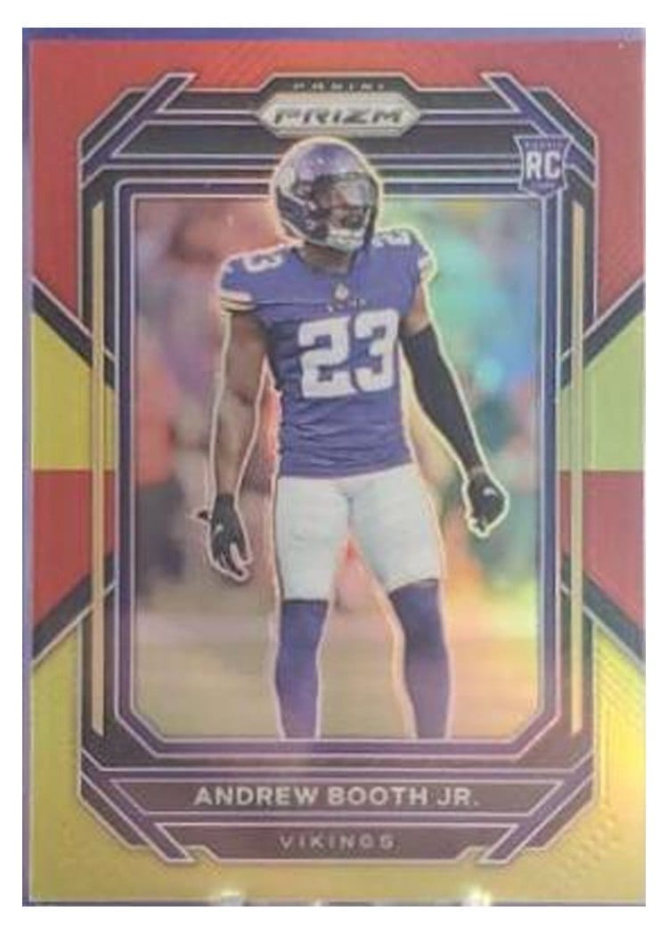 2022 Panini Prizm Base Set Andrew Booth Jr. #387 card