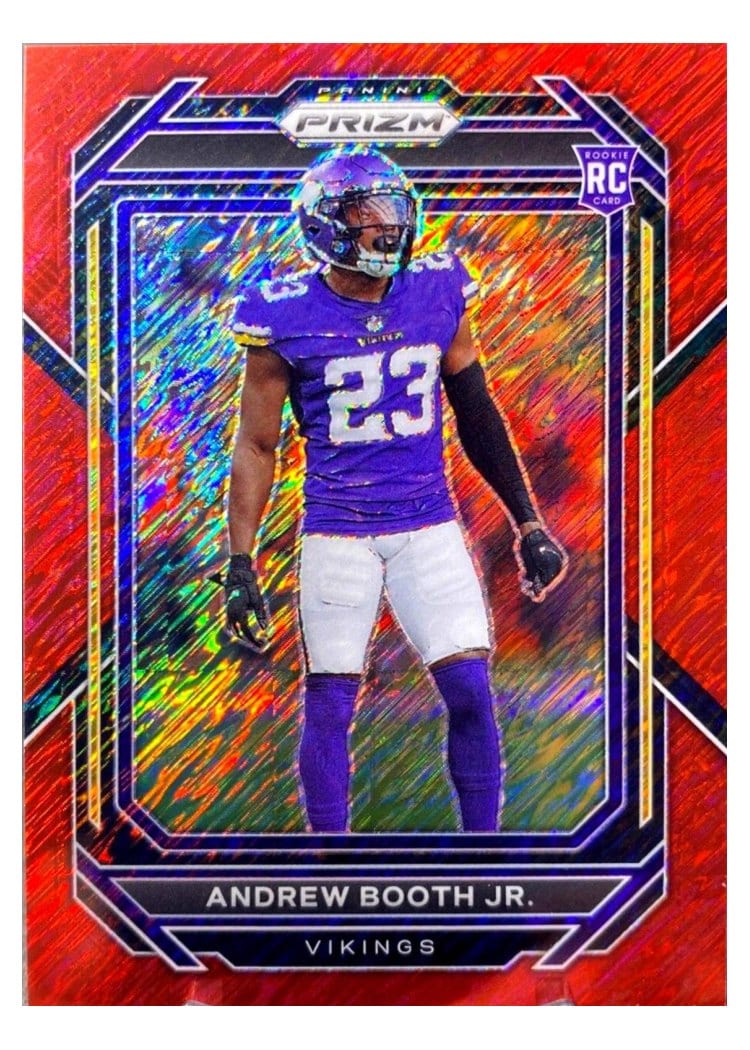 2022 Panini Prizm Base Set Andrew Booth Jr. #387 card