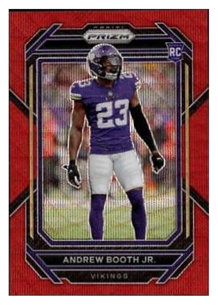 2022 Panini Prizm Base Set Andrew Booth Jr. #387 card