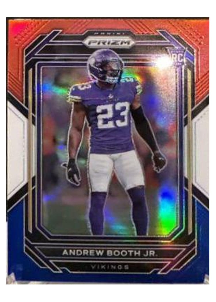 2022 Panini Prizm Base Set Andrew Booth Jr. #387 card