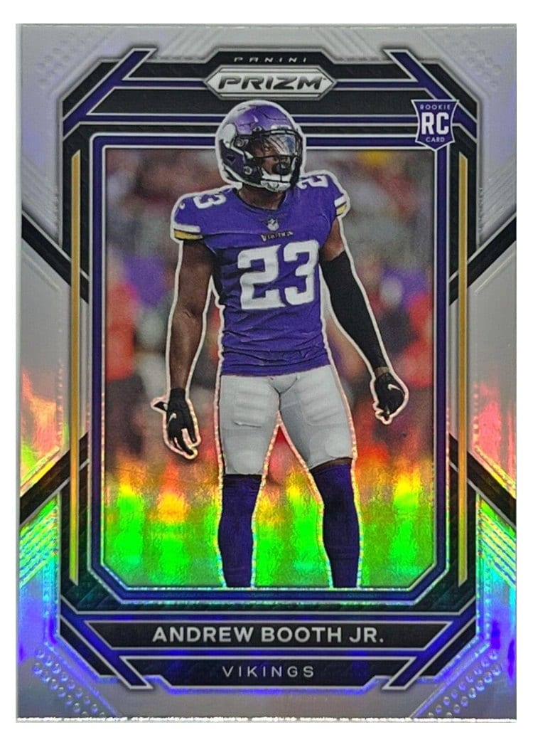 2022 Panini Prizm Base Set Andrew Booth Jr. #387 card