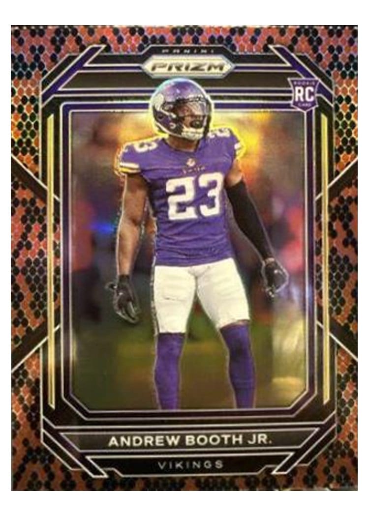 2022 Panini Prizm Base Set Andrew Booth Jr. #387 card