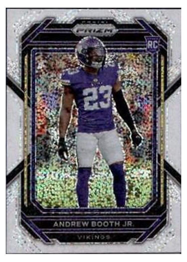 2022 Panini Prizm Base Set Andrew Booth Jr. #387 card