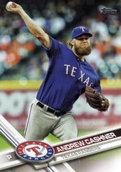 2017 Topps Update Base Set Andrew Cashner #US63 card