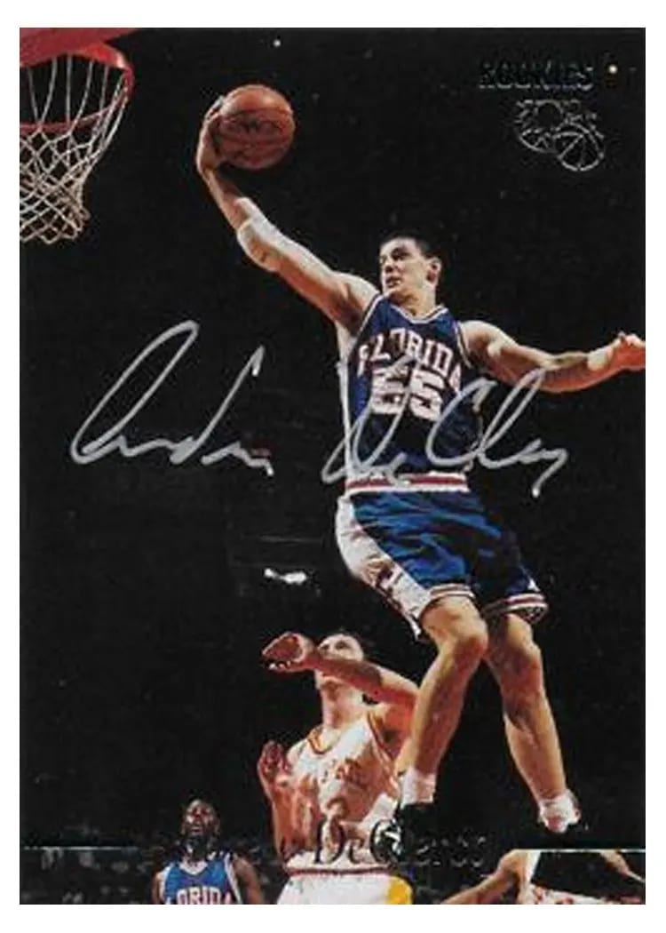 1995 Classic Autographs Andrew DeClercq