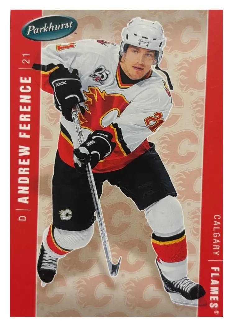 2005 Parkhurst Andrew Ference #71 card