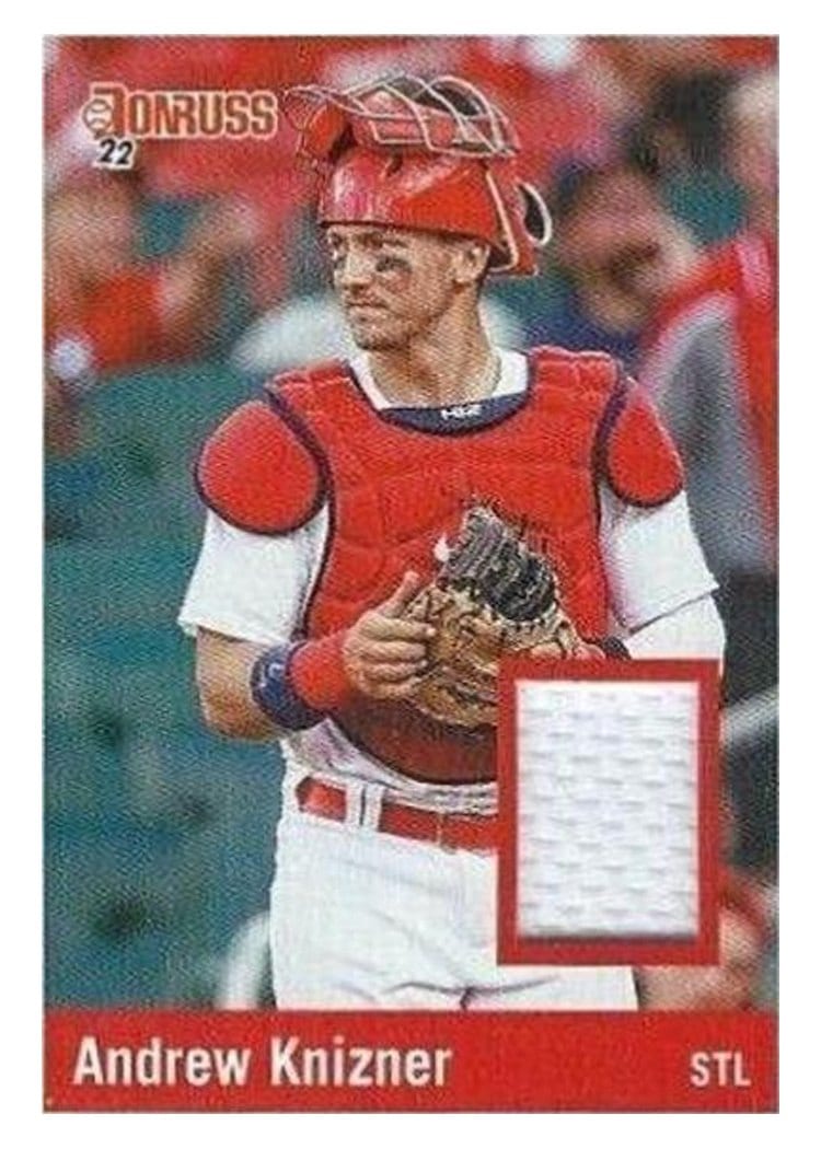 2022 Donruss Retro 1988 Materials Andrew Knizner #R88M-AK card