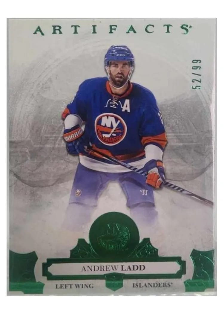 2017-18 Upper Deck Artifacts Base Set Andrew Ladd #21 card