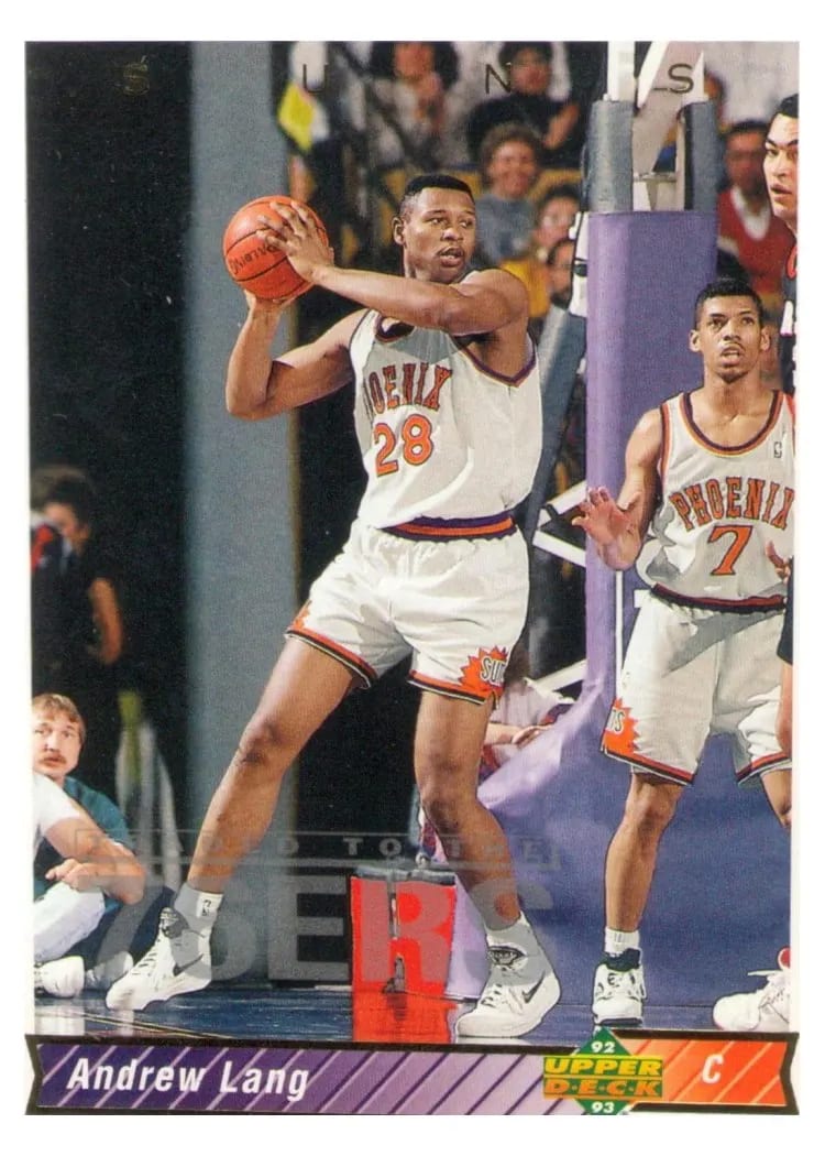 1992 Upper Deck Andrew Lang #71 card