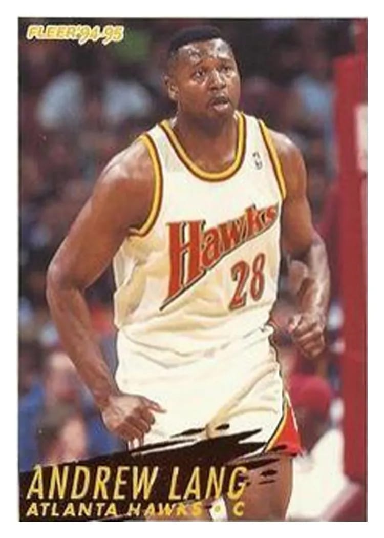 1994 Fleer Andrew Lang #7 card