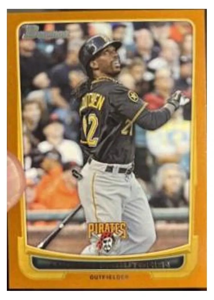 2012 Bowman Andrew McCutchen #76 card