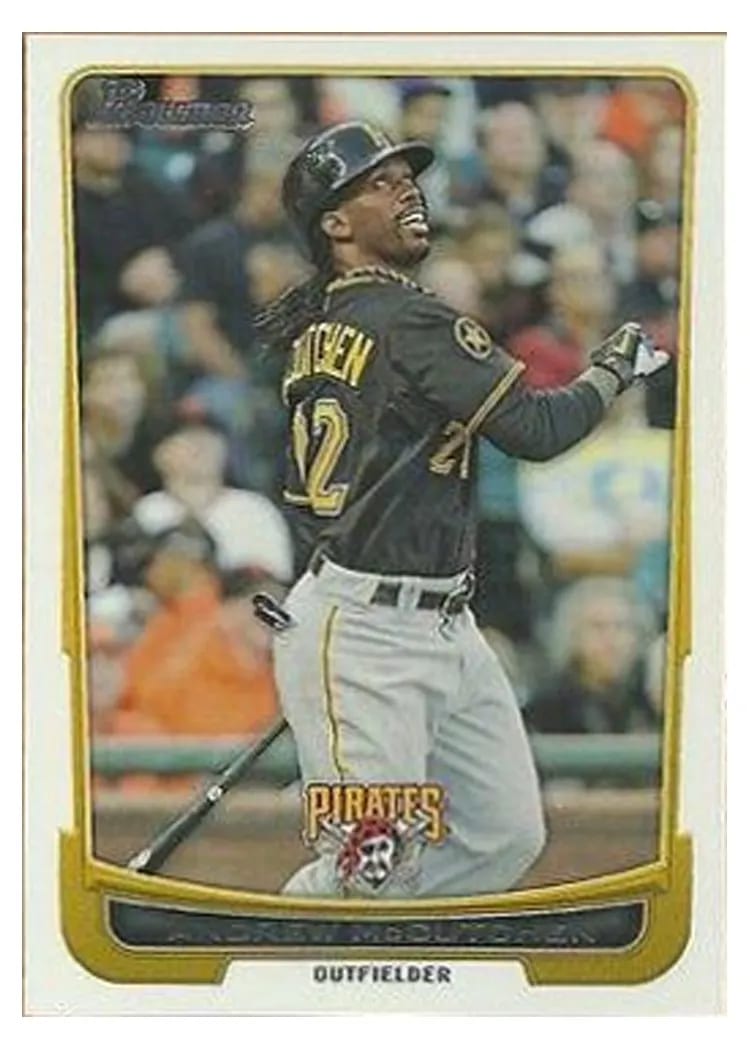 2012 Bowman Andrew McCutchen #76 card