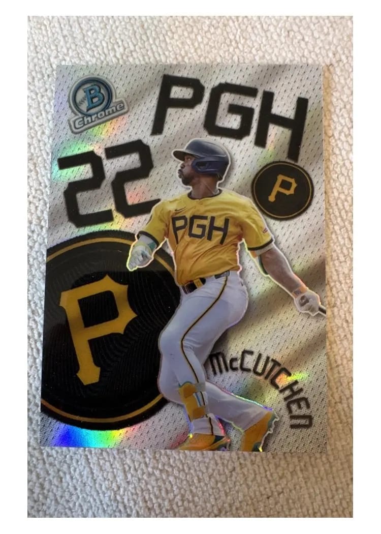 2026 Bowman Patchwork Andrew McCutchen #P-14 card
