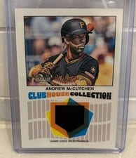 2026 Topps Heritage Clubhouse Collection Relics Andrew McCutchen #CCR-AM card