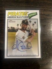 2026 Topps Heritage Real One Autographs Andrew McCutchen #ROA-AMC card