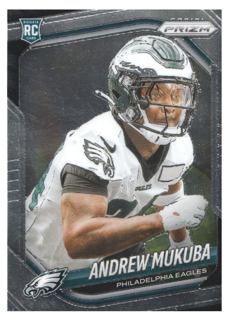 2025 Panini Prizm Base Set Andrew Mukuba #330 card