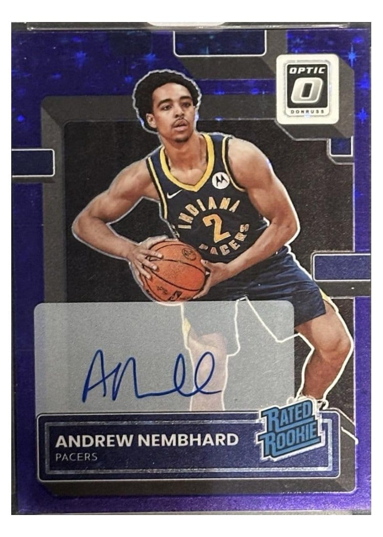 2022-23 Donruss Optic Base Set Andrew Nembhard #230 card