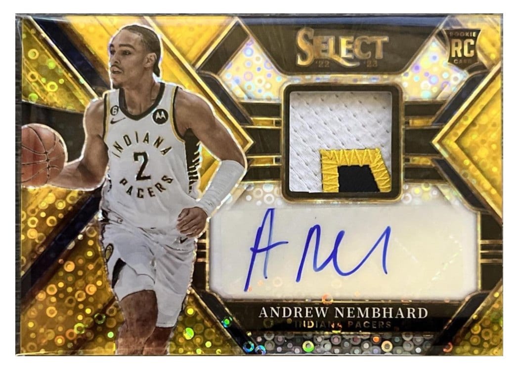 2022-23 Panini Select Base Set Andrew Nembhard #280 card