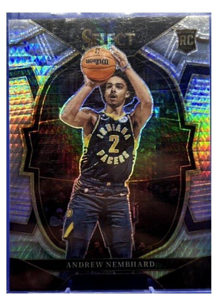 2022-23 Panini Select Base Set Andrew Nembhard Lucky Envelopes #77 card