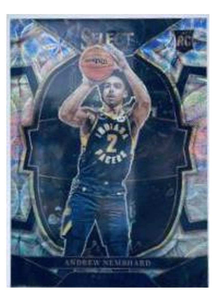 2022-23 Panini Select Base Set Andrew Nembhard Scope Prizm #77 card