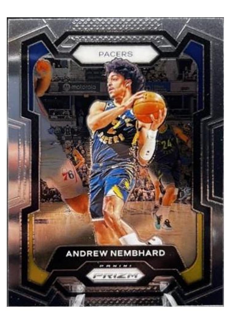 2023-24 Panini Prizm Base Set Andrew Nembhard #211 card