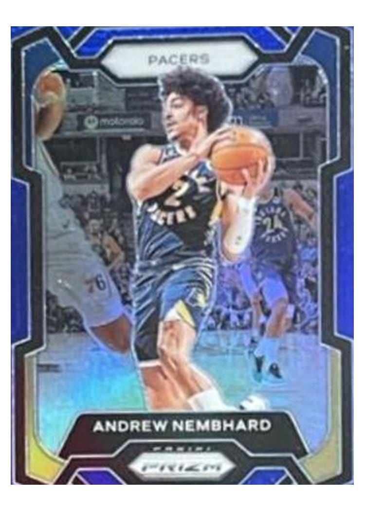 2023-24 Panini Prizm Base Set Andrew Nembhard #211 card