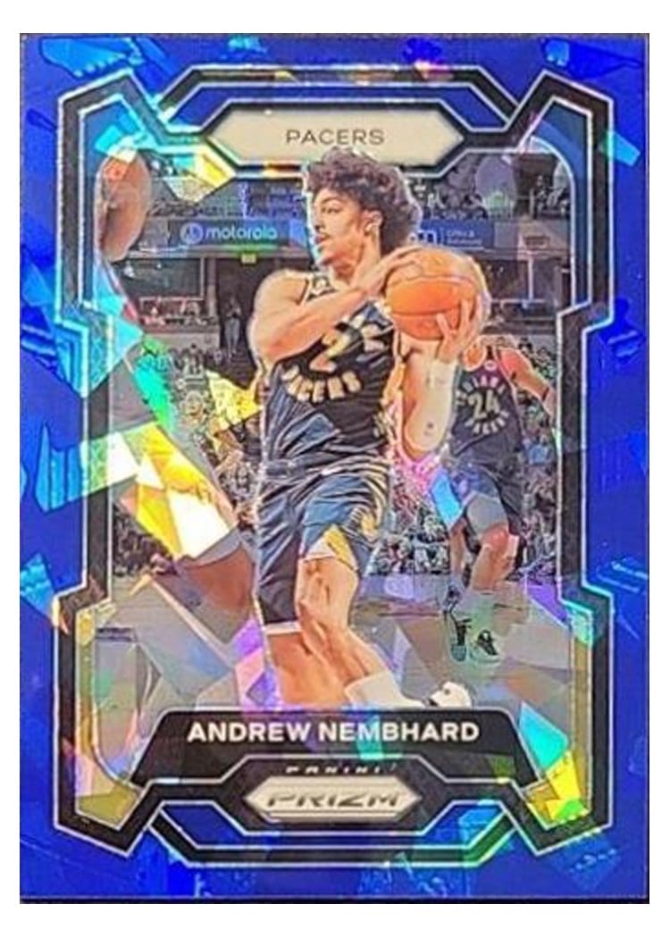 2023-24 Panini Prizm Base Set Andrew Nembhard #211 card