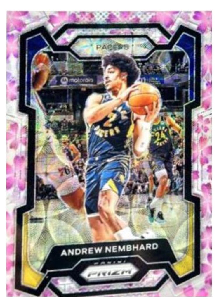 2023-24 Panini Prizm Base Set Andrew Nembhard #211 card
