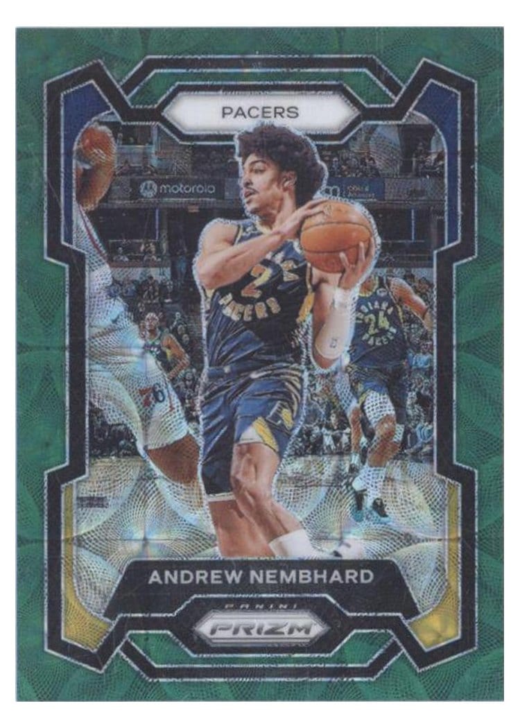 2023-24 Panini Prizm Base Set Andrew Nembhard #211 card