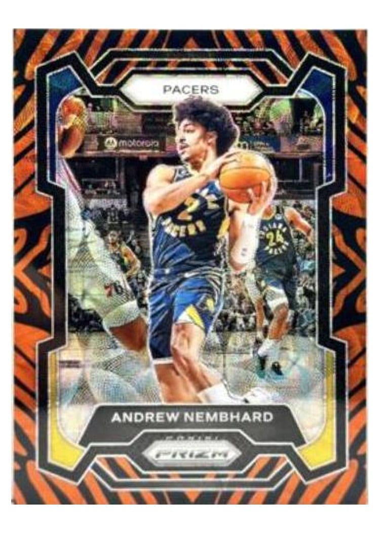 2023-24 Panini Prizm Base Set Andrew Nembhard #211 card