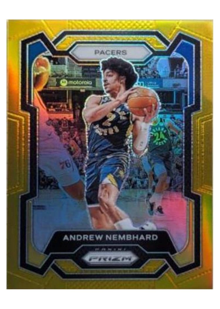 2023-24 Panini Prizm Base Set Andrew Nembhard #211 card