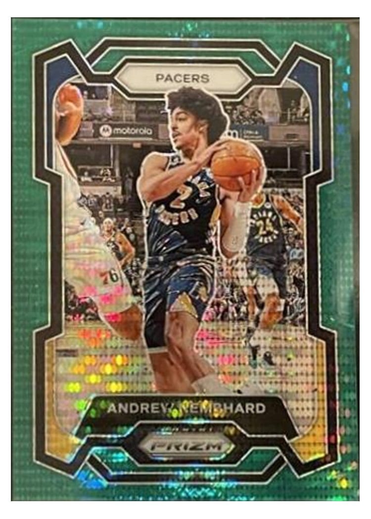 2023-24 Panini Prizm Base Set Andrew Nembhard #211 card