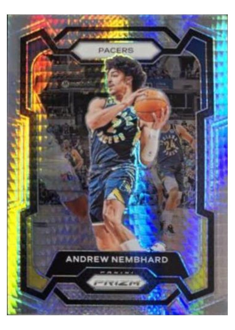 2023-24 Panini Prizm Base Set Andrew Nembhard #211 card