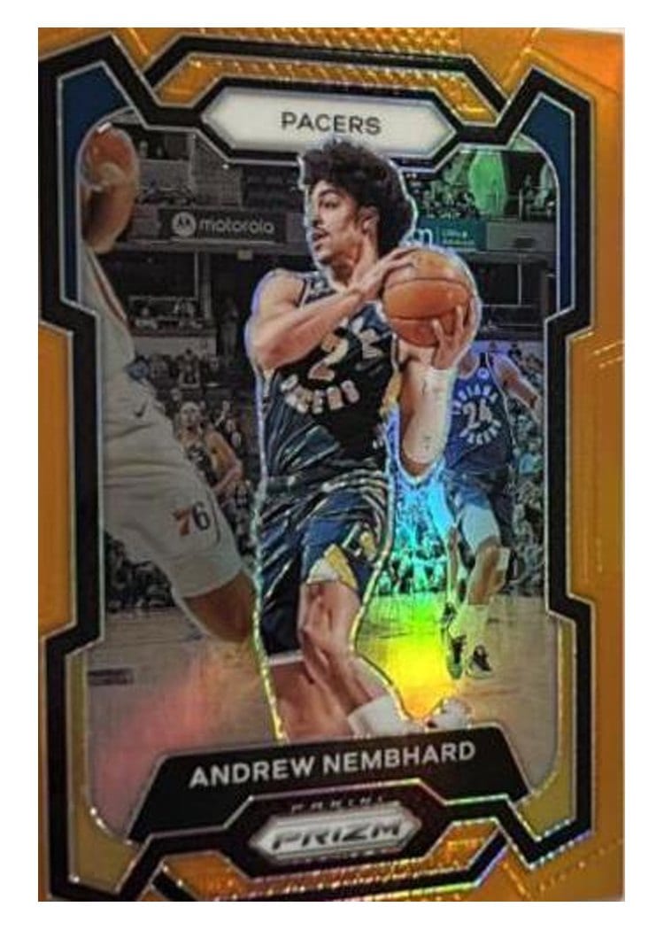 2023-24 Panini Prizm Base Set Andrew Nembhard #211 card