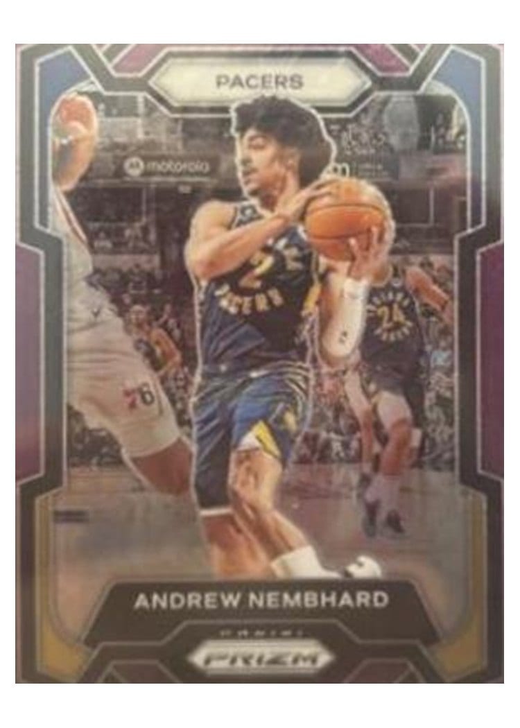 2023-24 Panini Prizm Base Set Andrew Nembhard #211 card