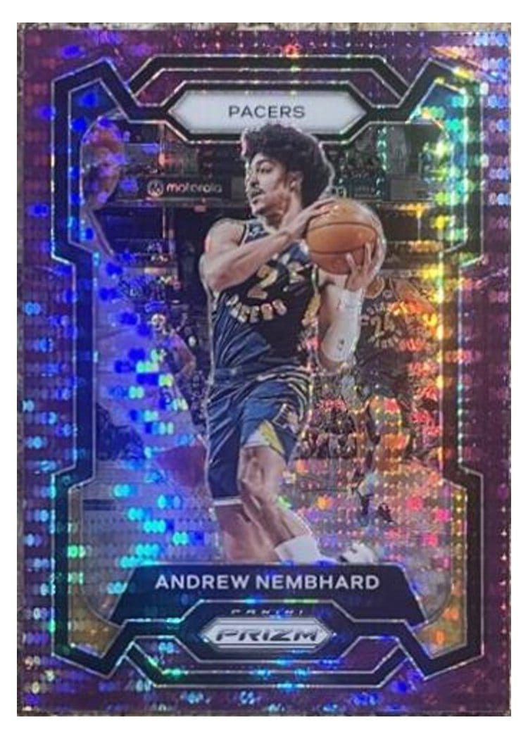 2023-24 Panini Prizm Base Set Andrew Nembhard #211 card