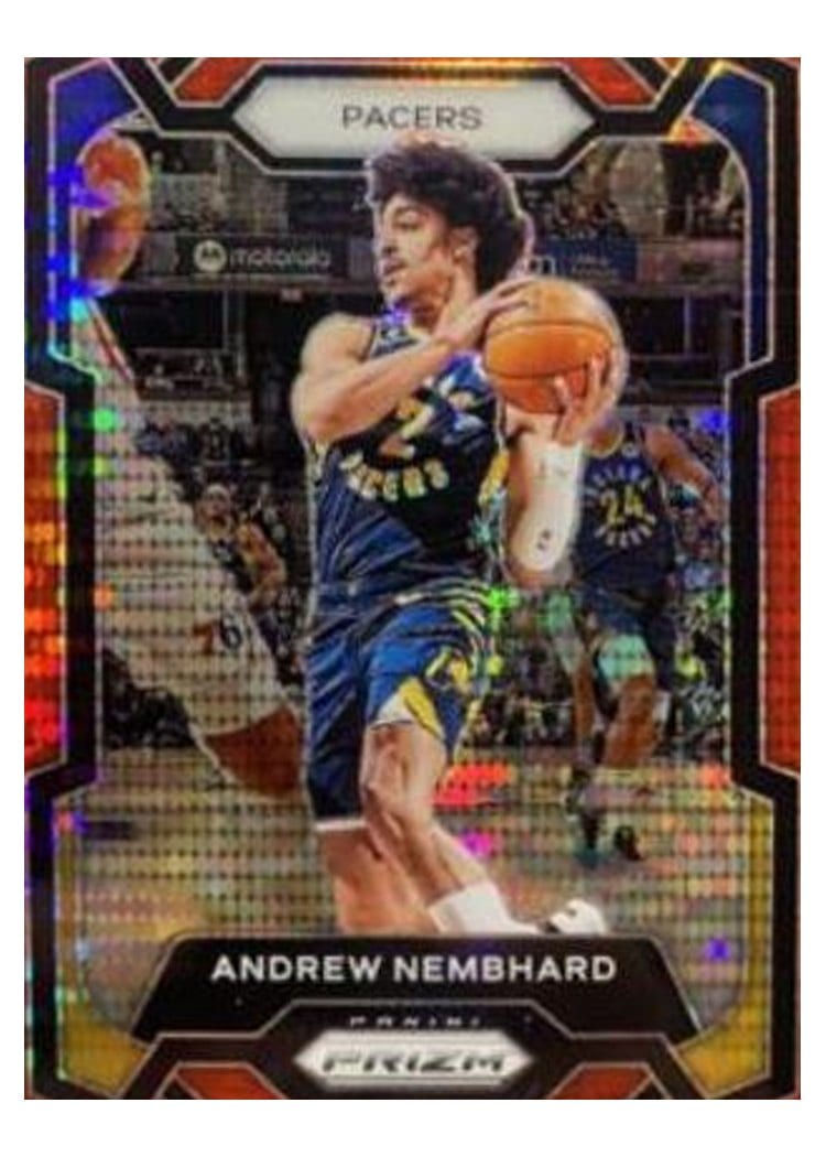 2023-24 Panini Prizm Base Set Andrew Nembhard #211 card