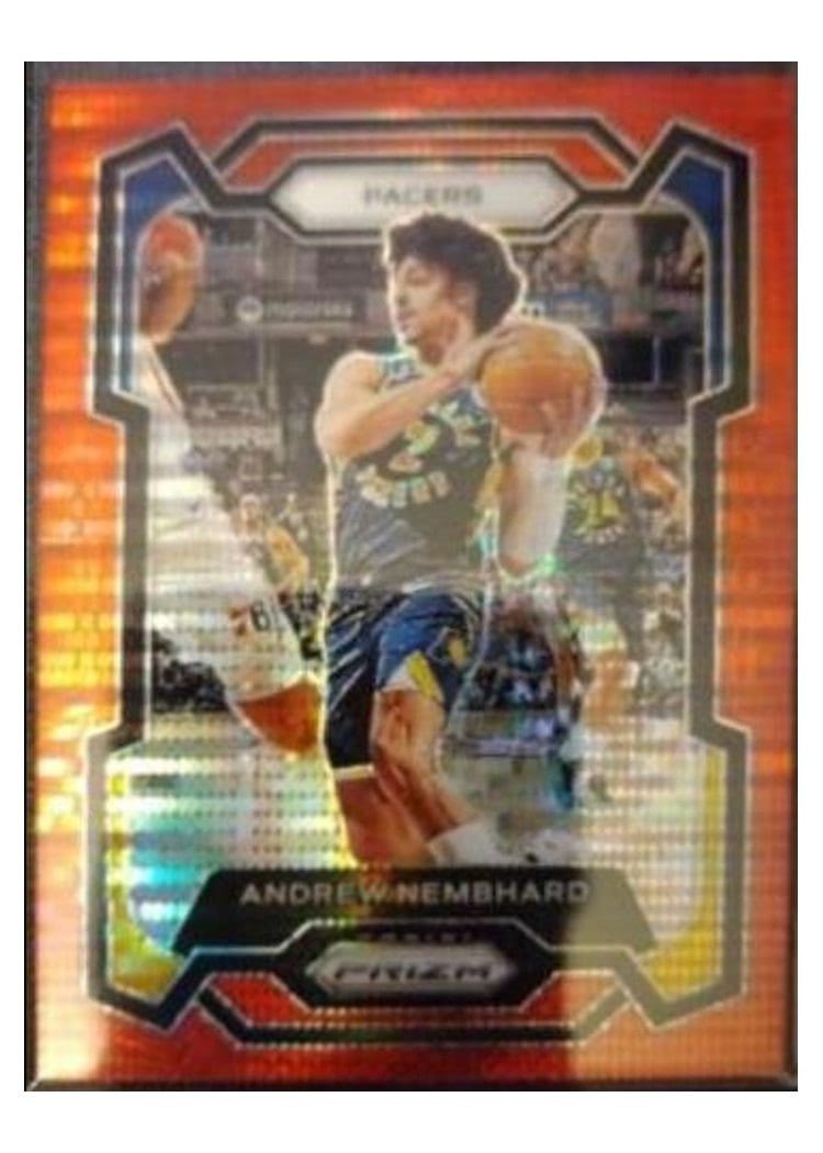2023-24 Panini Prizm Base Set Andrew Nembhard #211 card
