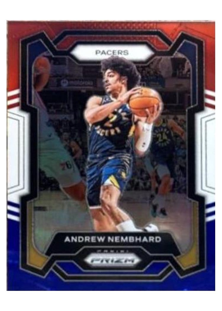 2023-24 Panini Prizm Base Set Andrew Nembhard #211 card