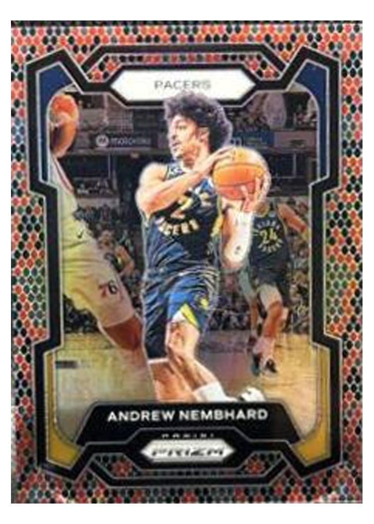 2023-24 Panini Prizm Base Set Andrew Nembhard #211 card