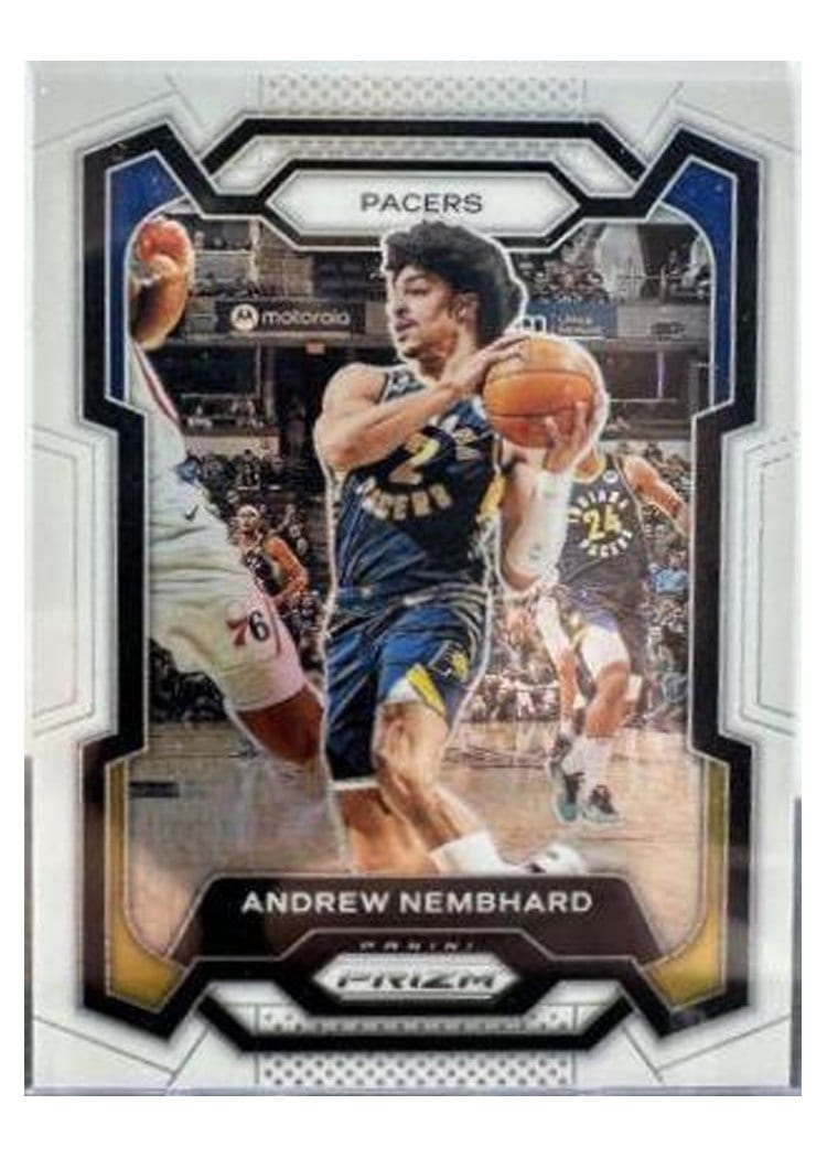 2023-24 Panini Prizm Base Set Andrew Nembhard #211 card