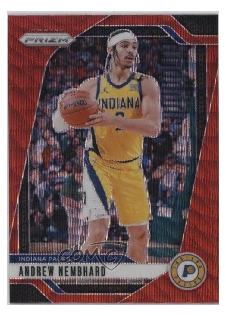 2024-25 Panini Prizm Base Set Andrew Nembhard #6 card