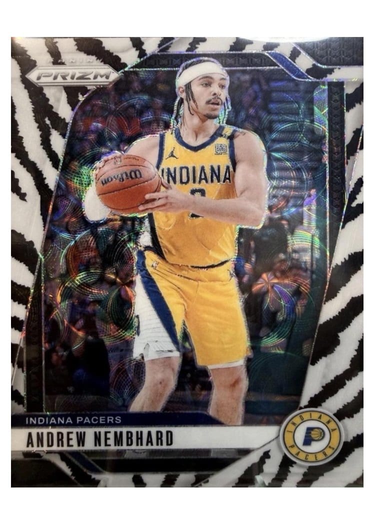 2024-25 Panini Prizm Base Set Andrew Nembhard #6 card